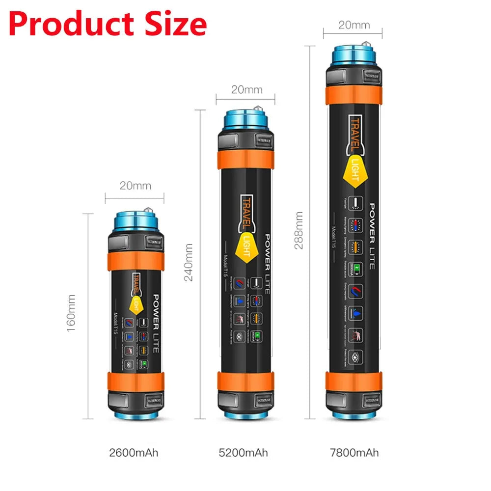 Outdoor camping light flashlight