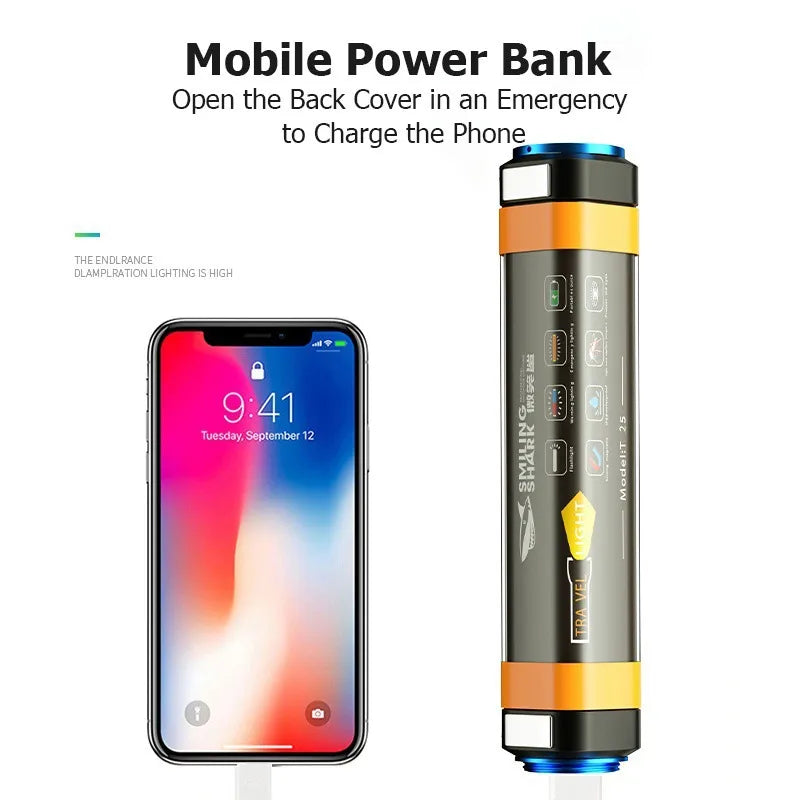 Outdoor camping light flashlight